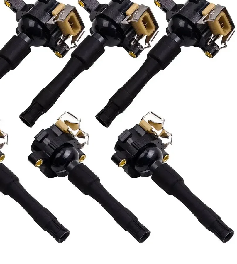 Top Quality 12131703227 1748017 12131748017 6x Ignition Coil Module for BMW 3 Compact E36 323ti M52 B25 /B25 323i 2.5 328i 1 Top Quality 12131703227 1748017 12131748017 6x Ignition Coil Module for BMW 3 Compact E36 323ti M52 B25 /B25 323i 2.5 328i