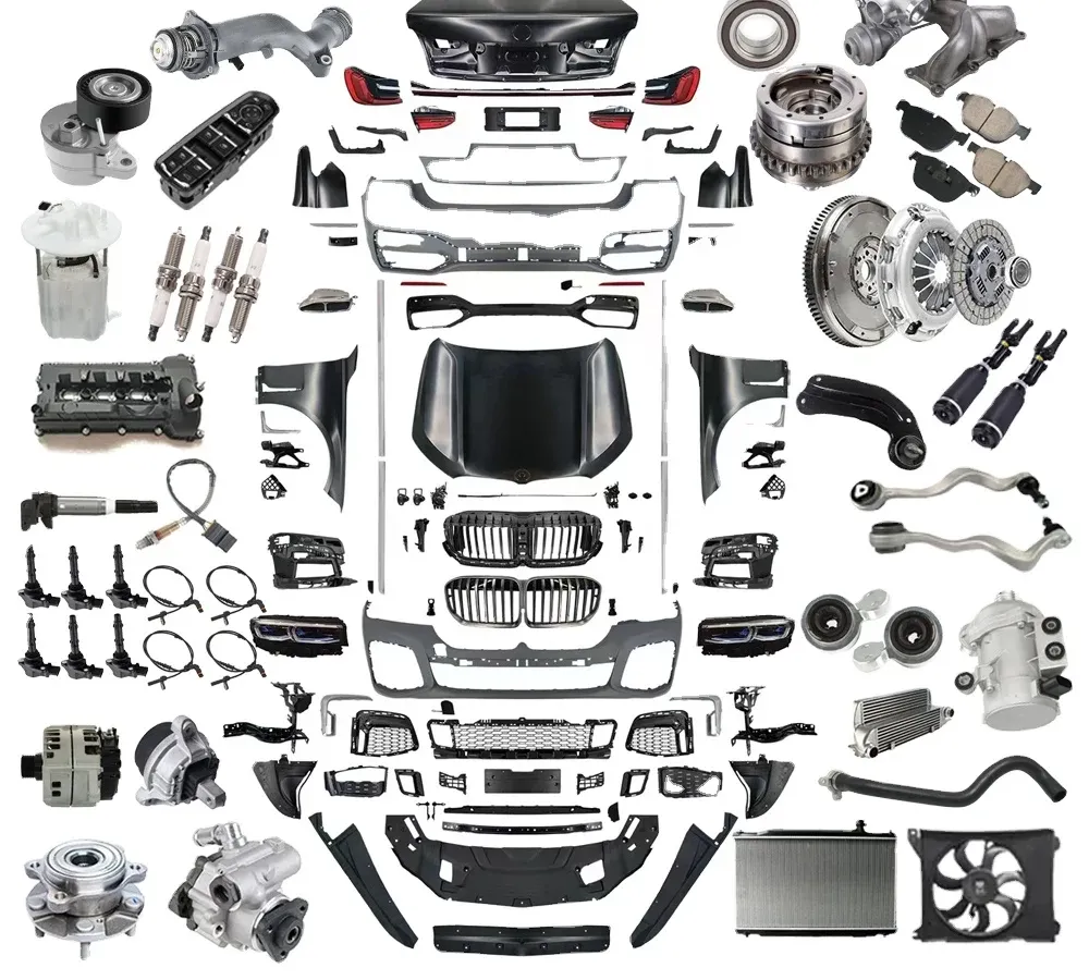 Ignition Coils Radiators Cooling Fan Front Bumper Cover Boby Parts Kits for Mercedes Benz W212 W205 W166 W204 bmw E46 E38 X5F15