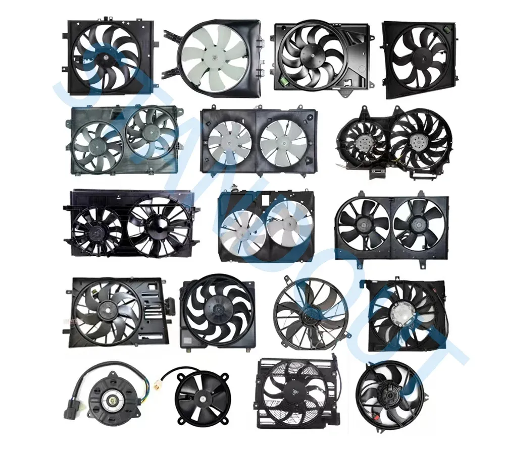 AC Condenser Cooling Fan Cooling Radiator Fan Car Electric Fans for Bmw E46 E39 X5 E30 E90 323i Mercedes 2 AC Condenser Cooling Fan Cooling Radiator Fan Car Electric Fans for Bmw E46 E39 X5 E30 E90 323i Mercedes - Image 2